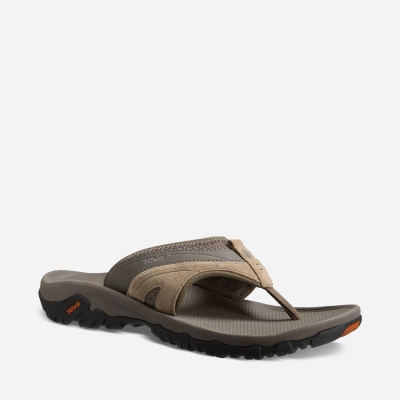 Teva Pajaro - Men's Teva Hiking Sandals - Coffee | India (JLVD48392)